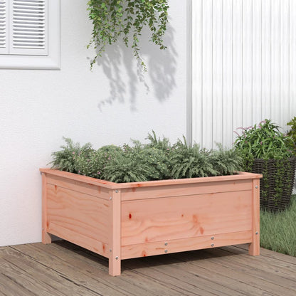 Garden Planter 82.5x82.5x39 cm Solid Wood Pine Natural douglas 39 cm