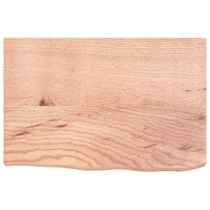 Wall Shelf 40x40x(2-4) Treated Solid Wood Oak Light Brown 60 cm
