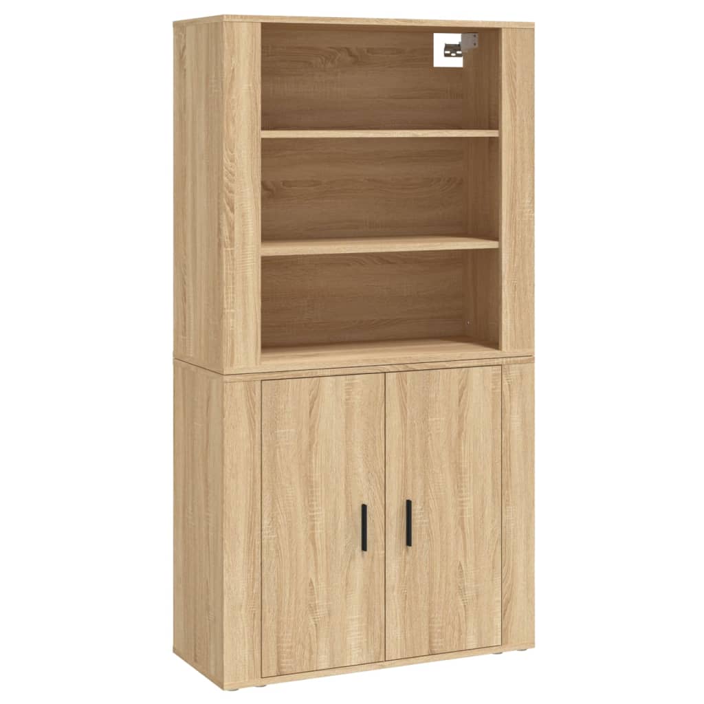 Highboard Engineered Wood Sonoma oak