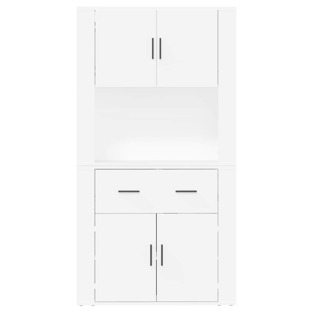 Highboard Engineered Wood White