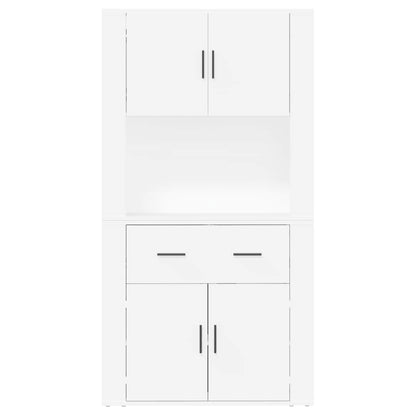 Highboard Engineered Wood White