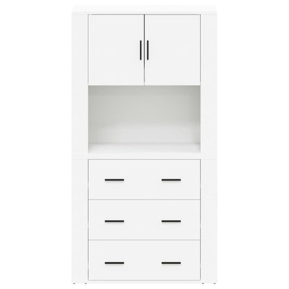 Highboard Engineered Wood White