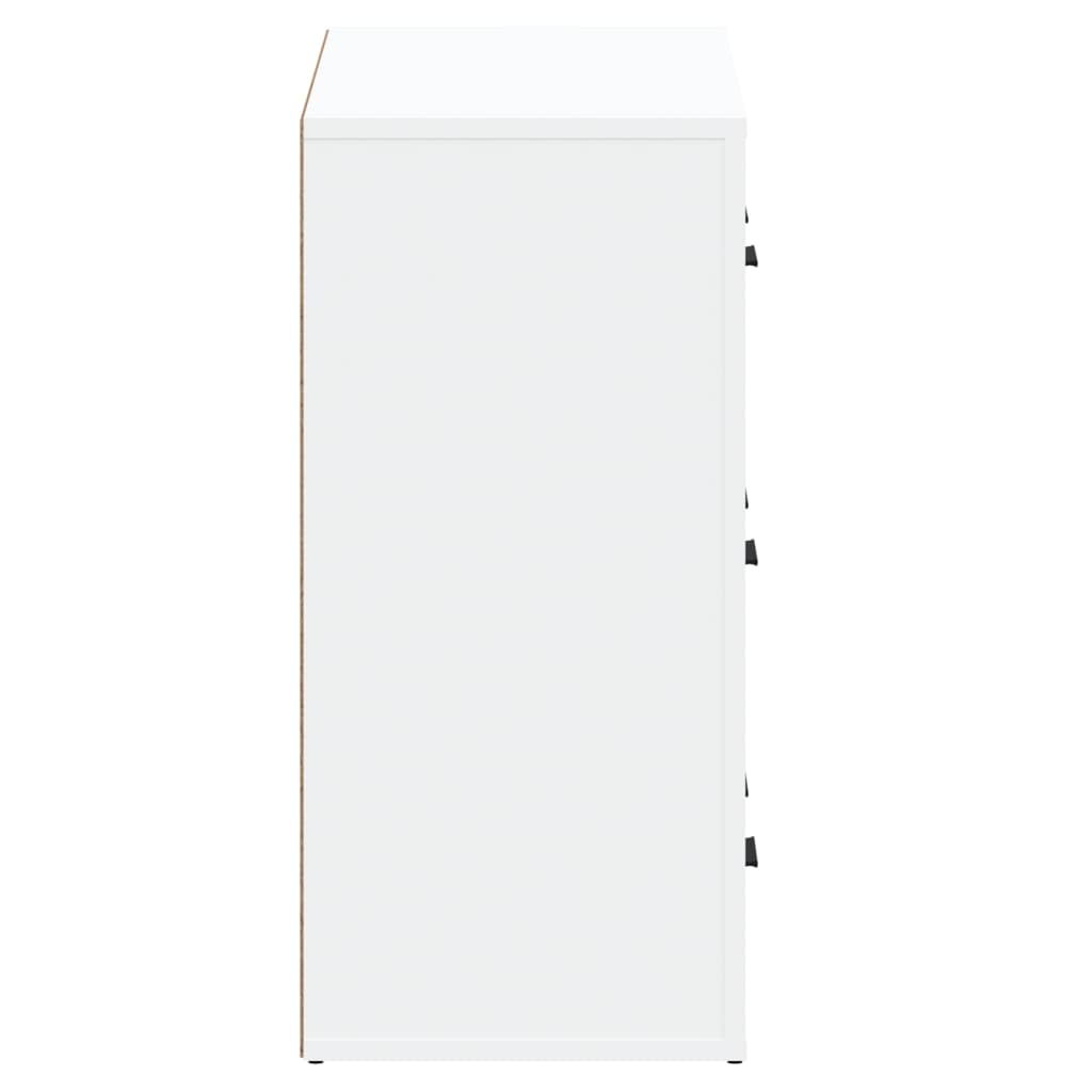 Sideboards 2 pcs Engineered Wood White