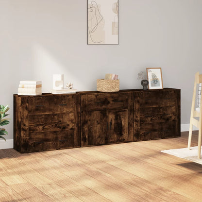 vidaXL Sideboards 3 pcs Engineered Wood