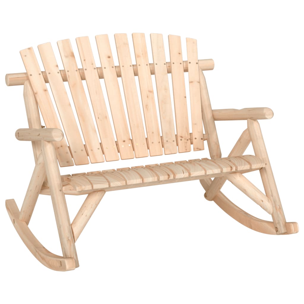vidaXL 5 Piece Garden Lounge Set Solid Wood Spruce 3