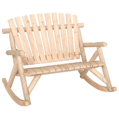 vidaXL 5 Piece Garden Lounge Set Solid Wood Spruce 3
