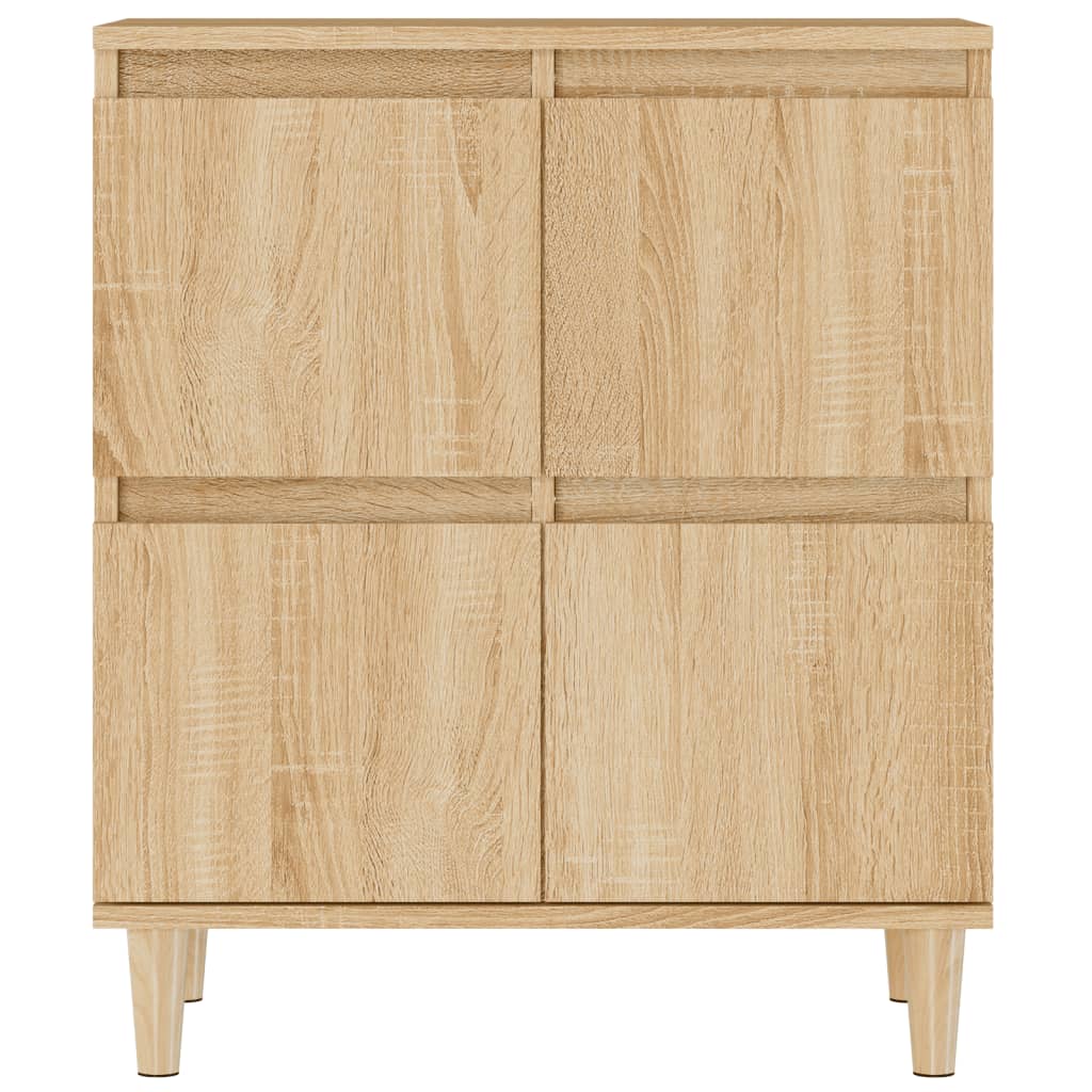 Sideboards 60x35x70 cm Engineered Wood 2 pcs Sonoma oak