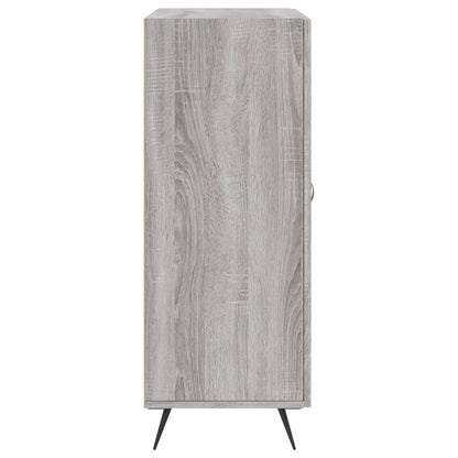 vidaXL Sideboard Grey Sonoma 69.5x34x90 cm Engineered Wood