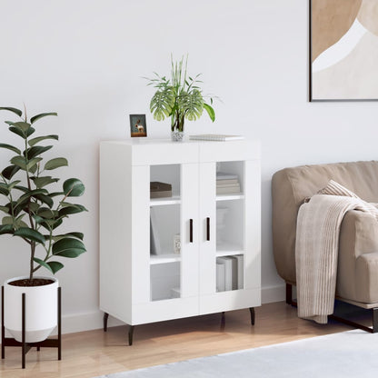 Sideboard 69,5x34x90 cm Engineered Wood White