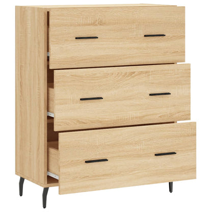Sideboard 69,5x34x90 cm Engineered Wood Sonoma oak