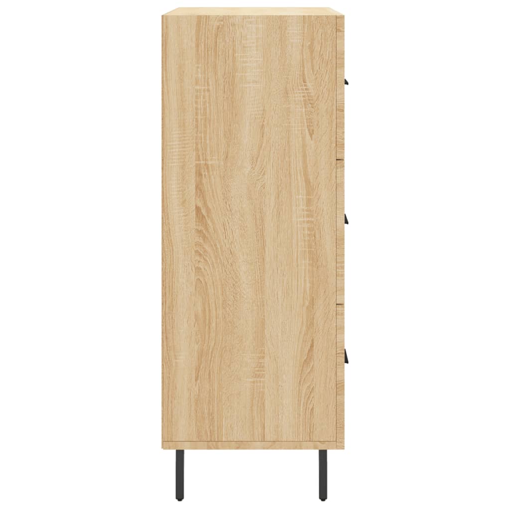 Sideboard 69,5x34x90 cm Engineered Wood Sonoma oak