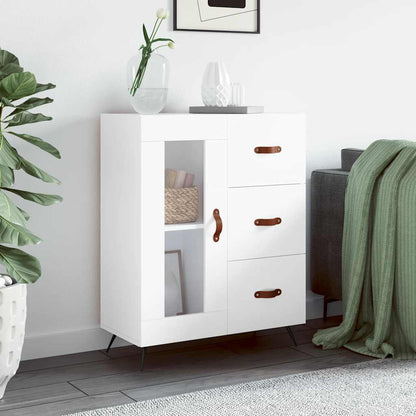 Sideboard 69,5x34x90 cm Engineered Wood White