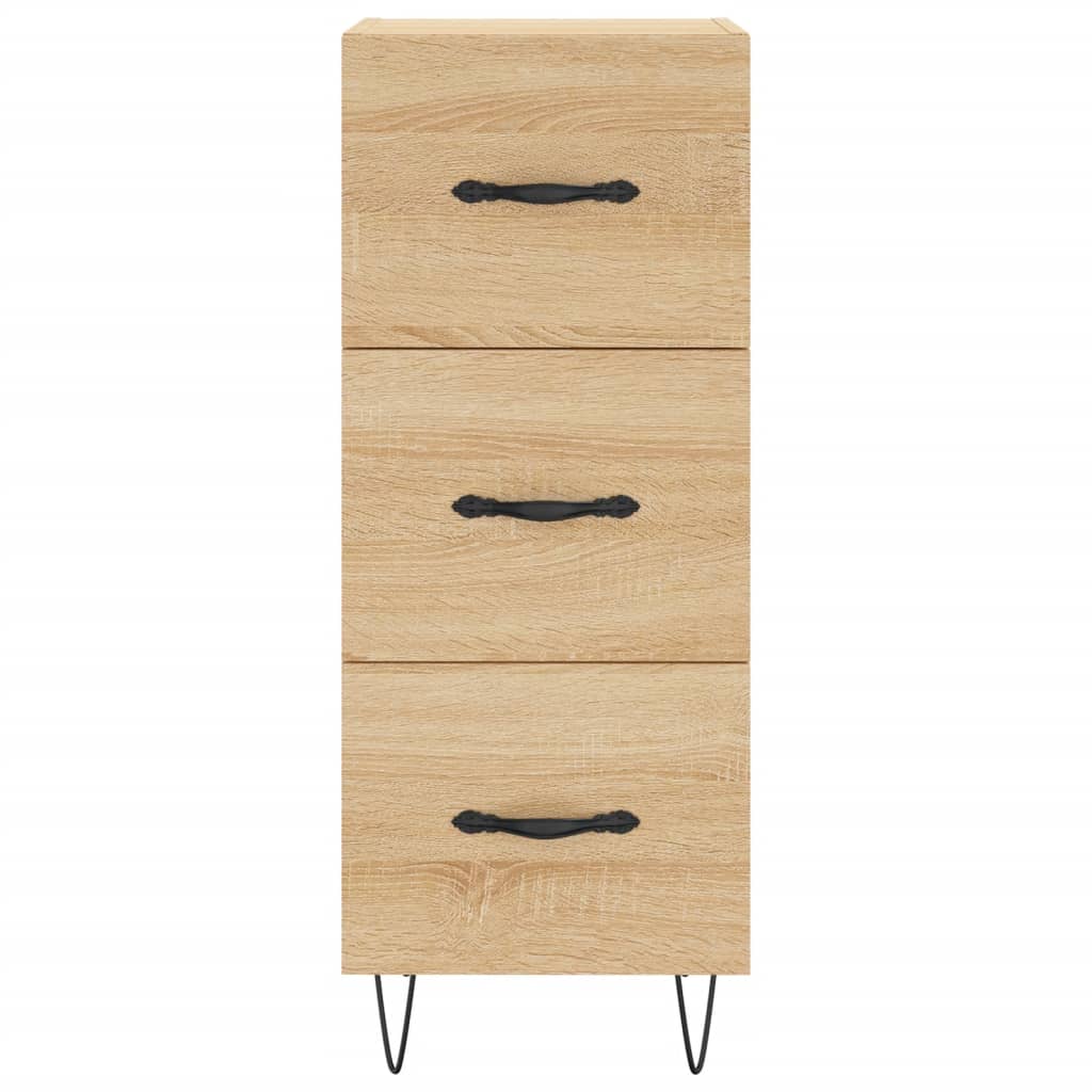 Sideboard 34,5x34x90 cm Engineered Wood Sonoma oak