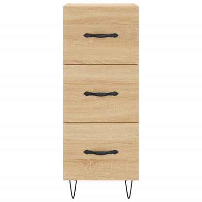 Sideboard 34,5x34x90 cm Engineered Wood Sonoma oak