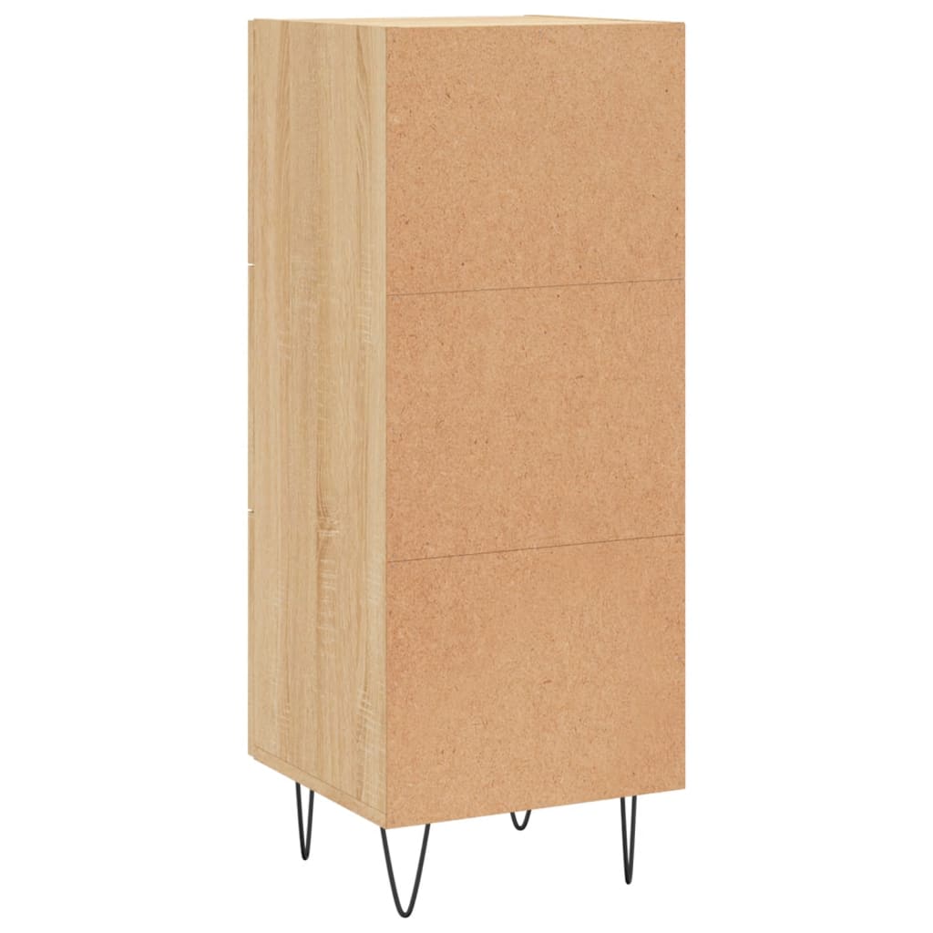 Sideboard 34,5x34x90 cm Engineered Wood Sonoma oak