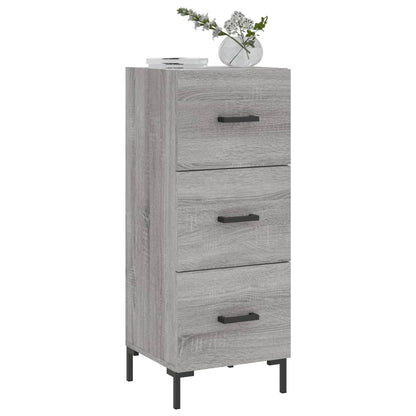 vidaXL Sideboard Grey Sonoma 34.5x34x90 cm Engineered Wood