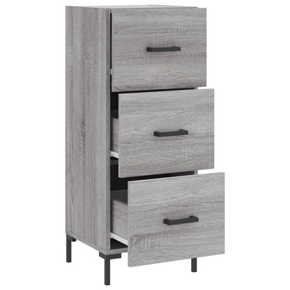 vidaXL Sideboard Grey Sonoma 34.5x34x90 cm Engineered Wood