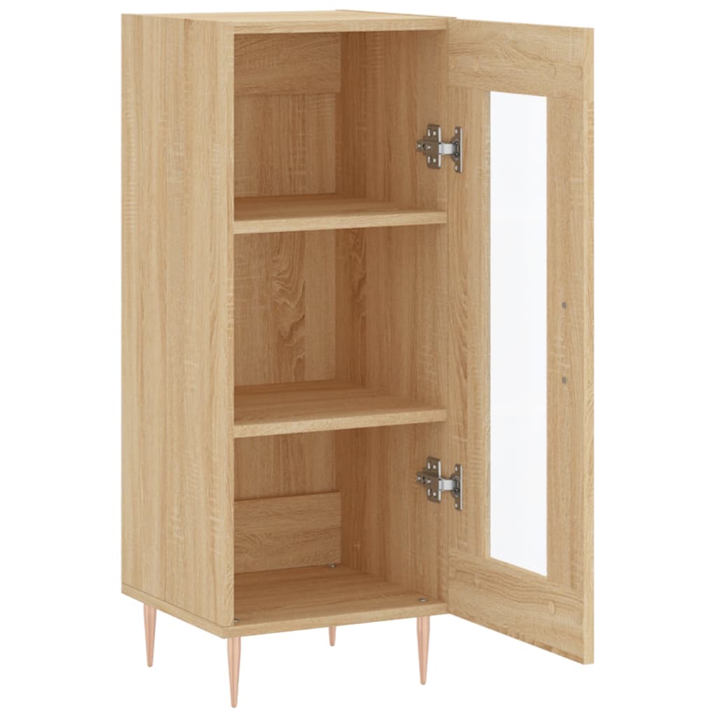 Sideboard 34,5x34x90 cm Engineered Wood Sonoma oak