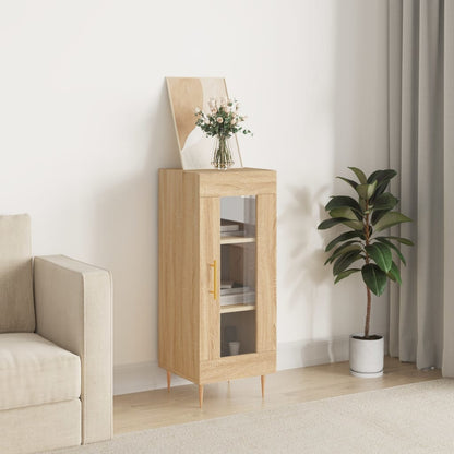Sideboard 34,5x34x90 cm Engineered Wood Sonoma oak
