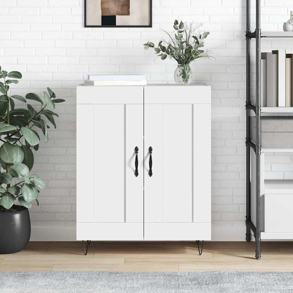Sideboard 69,5x34x90 cm Engineered Wood White