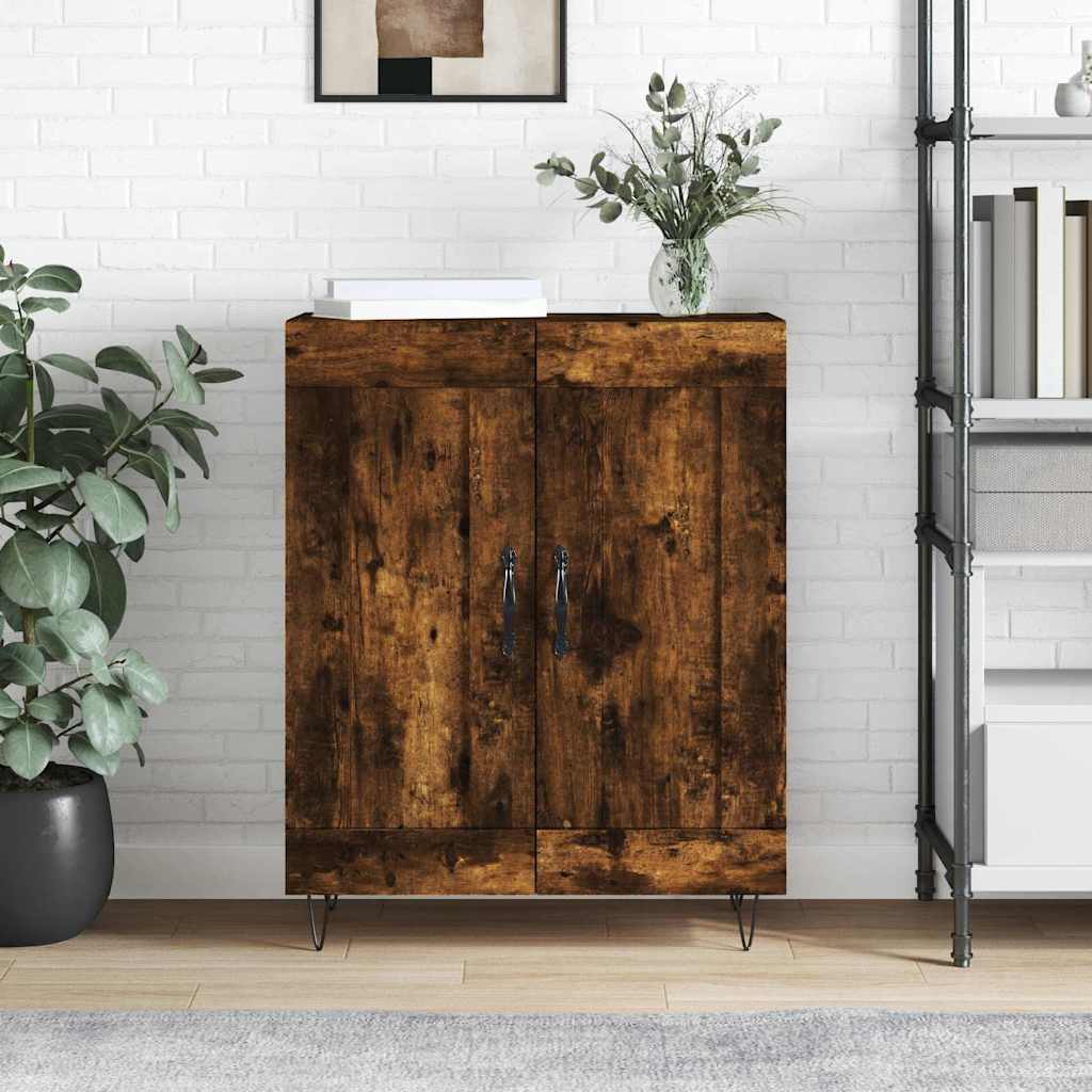 Sideboard 69,5x34x90 cm Engineered Wood Smoked oak