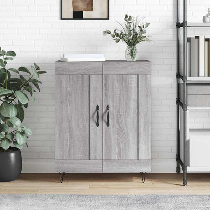 Sideboard 69,5x34x90 cm Engineered Wood Grey sonoma