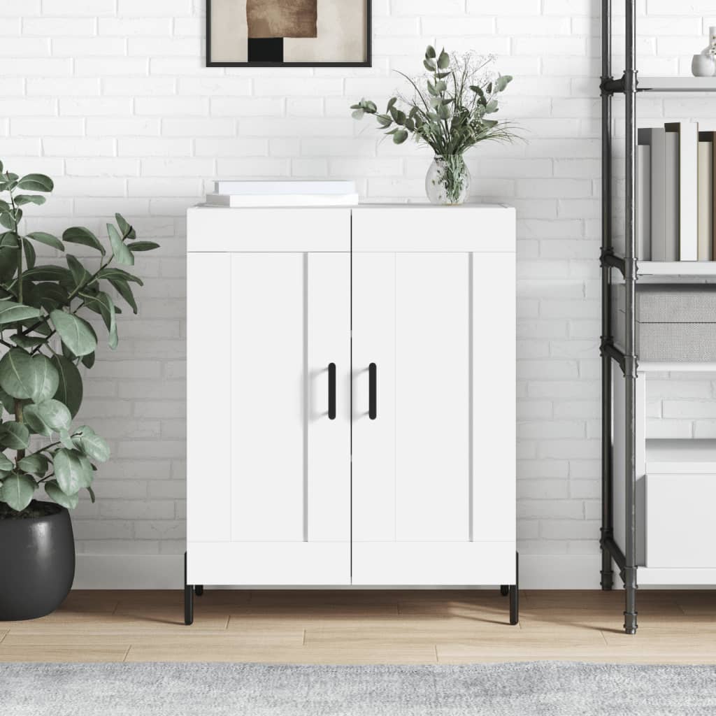 Sideboard 69,5x34x90 cm Engineered Wood White