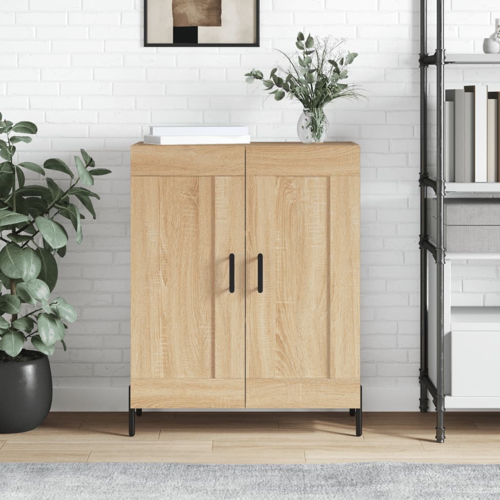 Sideboard 69,5x34x90 cm Engineered Wood Sonoma oak