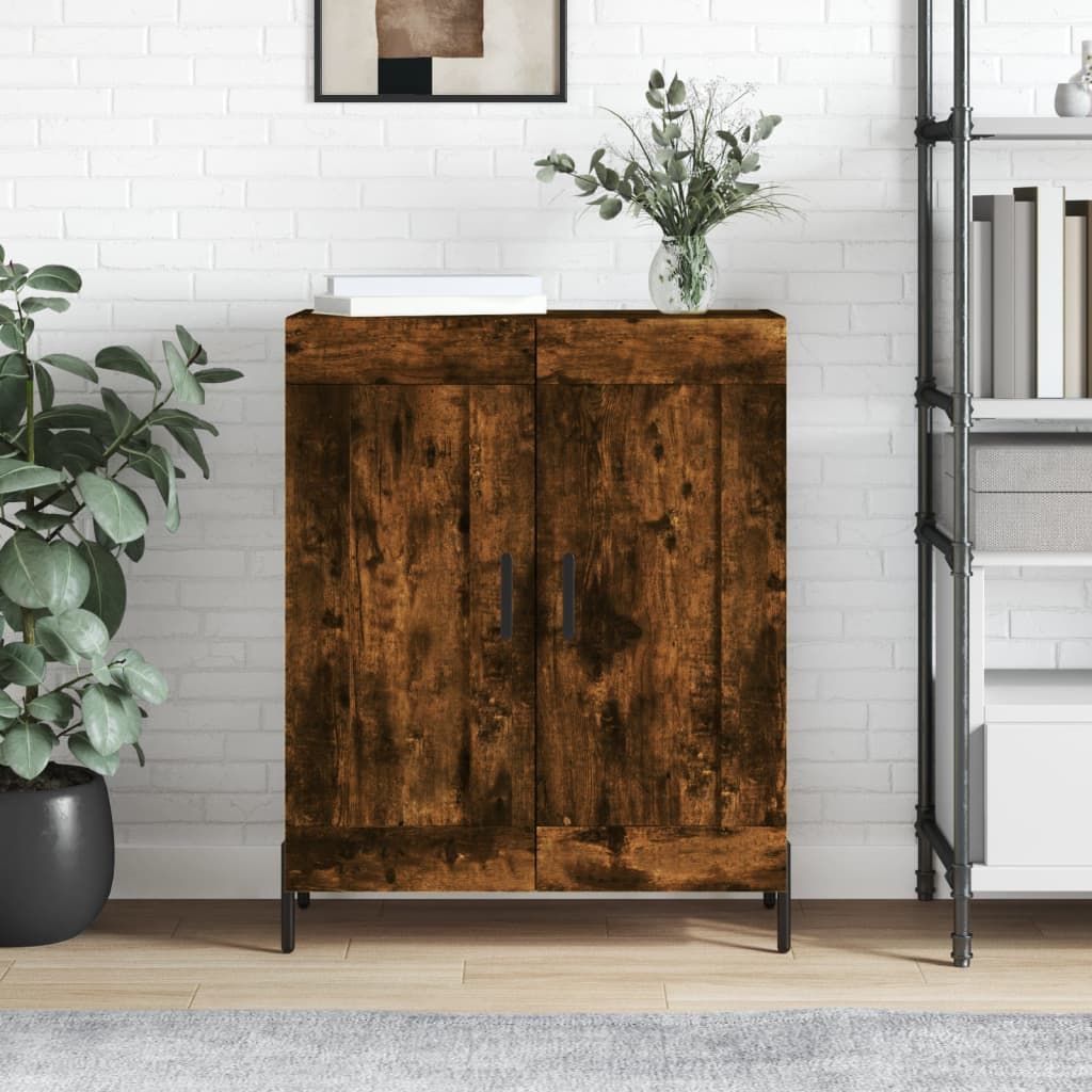 Sideboard 69,5x34x90 cm Engineered Wood Smoked oak