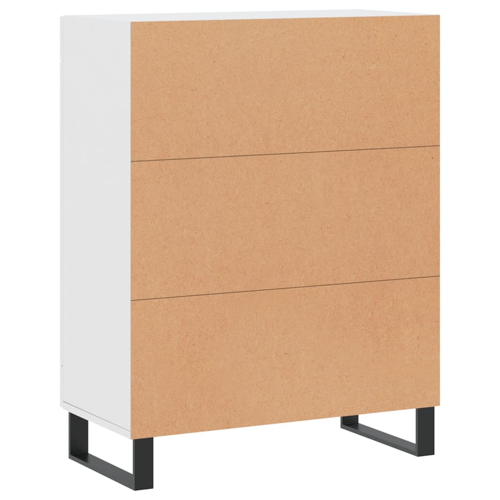 Sideboard 69,5x34x90 cm Engineered Wood White