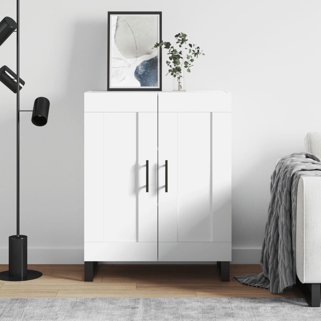 Sideboard 69,5x34x90 cm Engineered Wood White