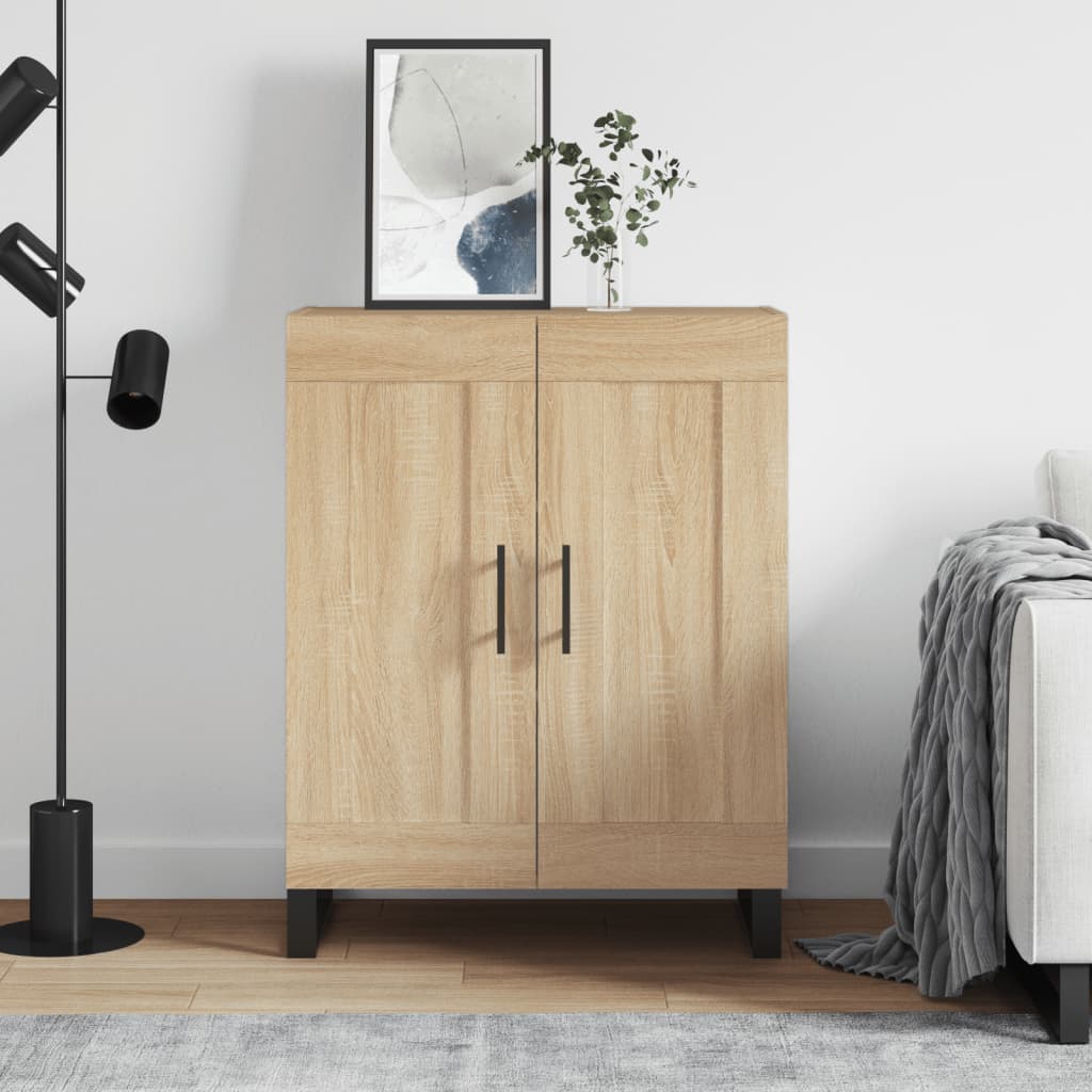 Sideboard 69,5x34x90 cm Engineered Wood Sonoma oak