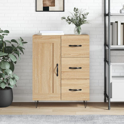 Sideboard 69,5x34x90 cm Engineered Wood Sonoma oak