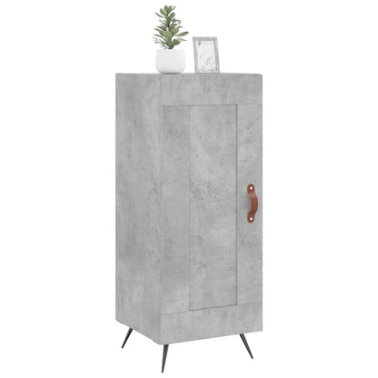 vidaXL Sideboard Concrete Grey 34.5x34x90 cm Engineered Wood