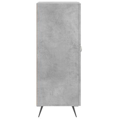 vidaXL Sideboard Concrete Grey 34.5x34x90 cm Engineered Wood