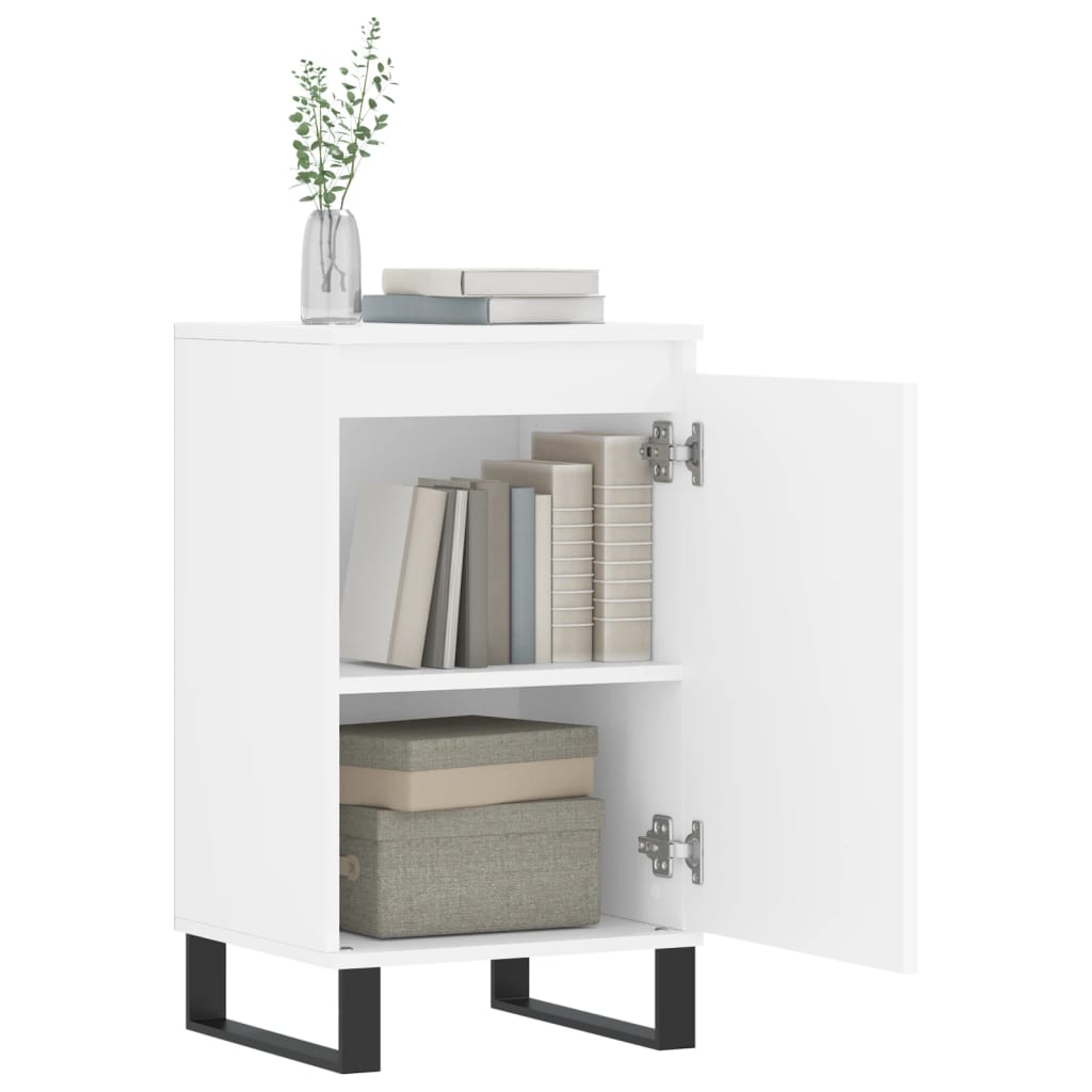Sideboards 40x35x70 cm Engineered Wood White 1