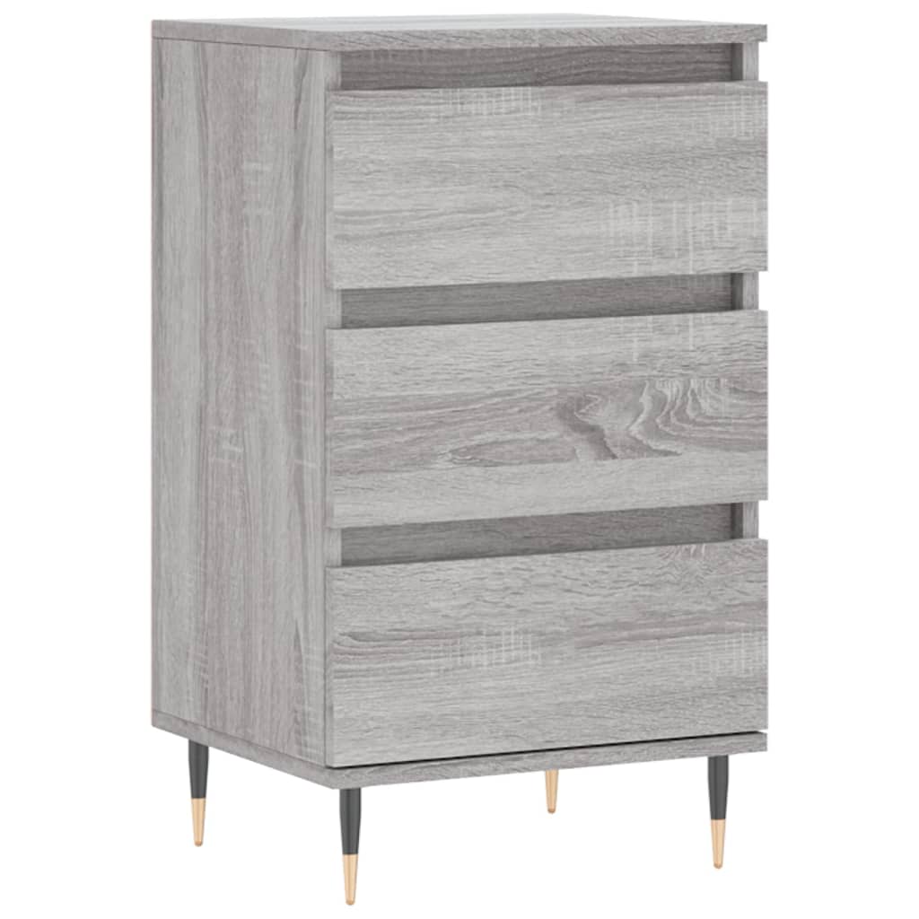 vidaXL Sideboard Grey Sonoma 40x35x70 cm Engineered Wood