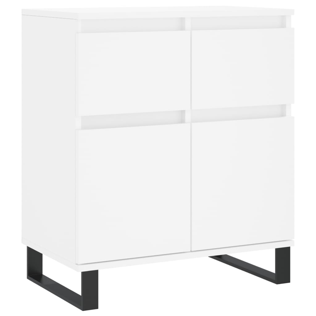 Sideboard 60x35x70 cm Engineered Wood White