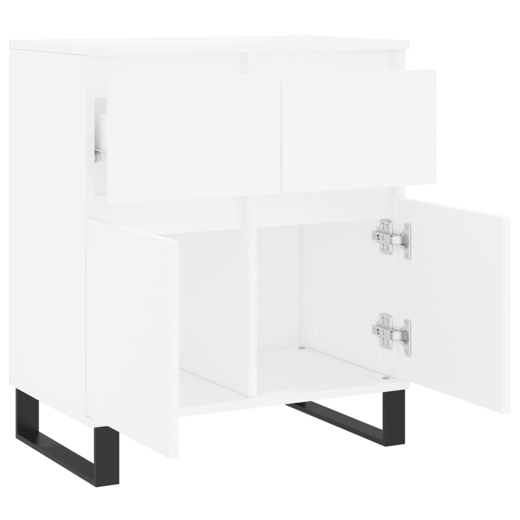 Sideboard 60x35x70 cm Engineered Wood White