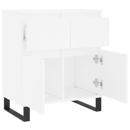 Sideboard 60x35x70 cm Engineered Wood White
