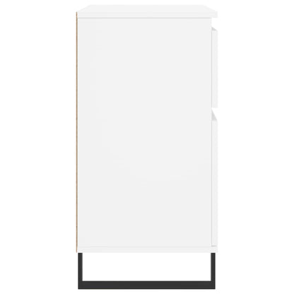 Sideboard 60x35x70 cm Engineered Wood White