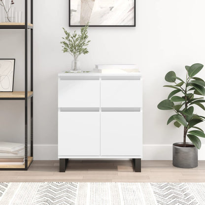 Sideboard 60x35x70 cm Engineered Wood White