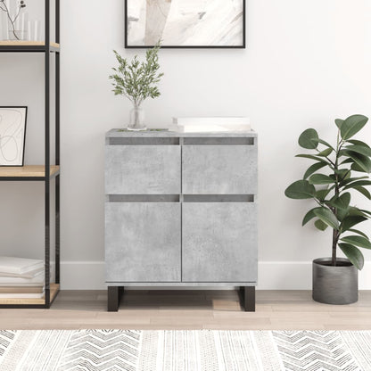 Sideboard 60x35x70 cm Engineered Wood Concrete grey
