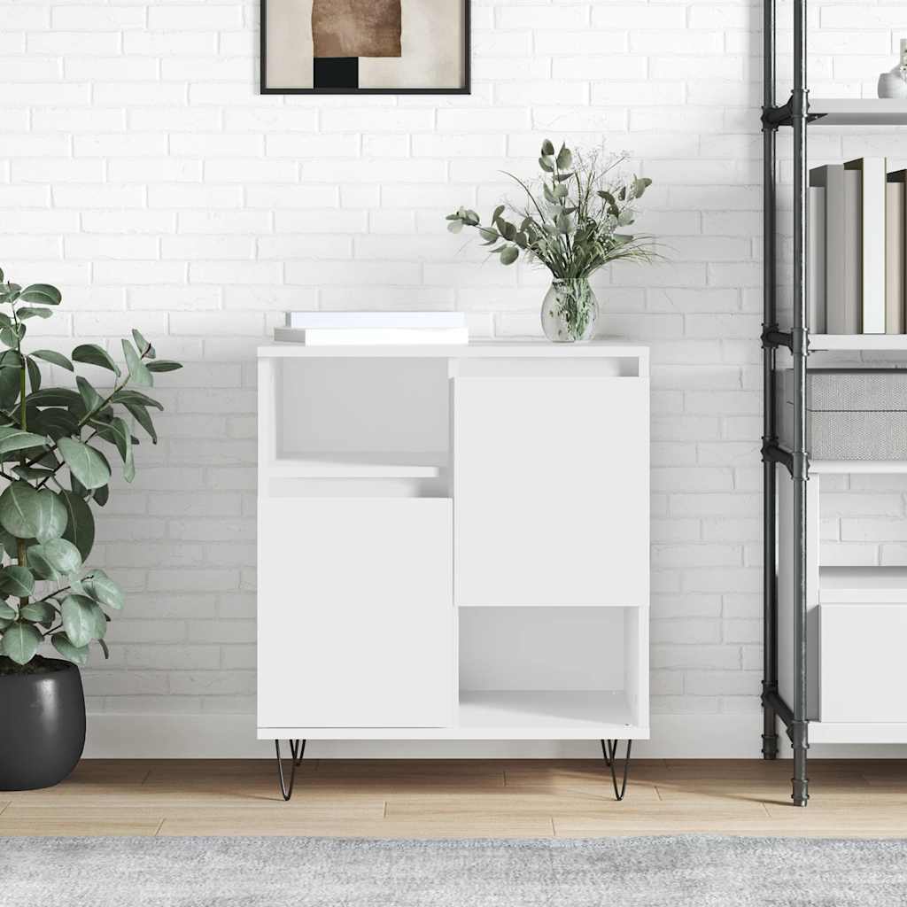Sideboard 60x35x70 cm Engineered Wood White
