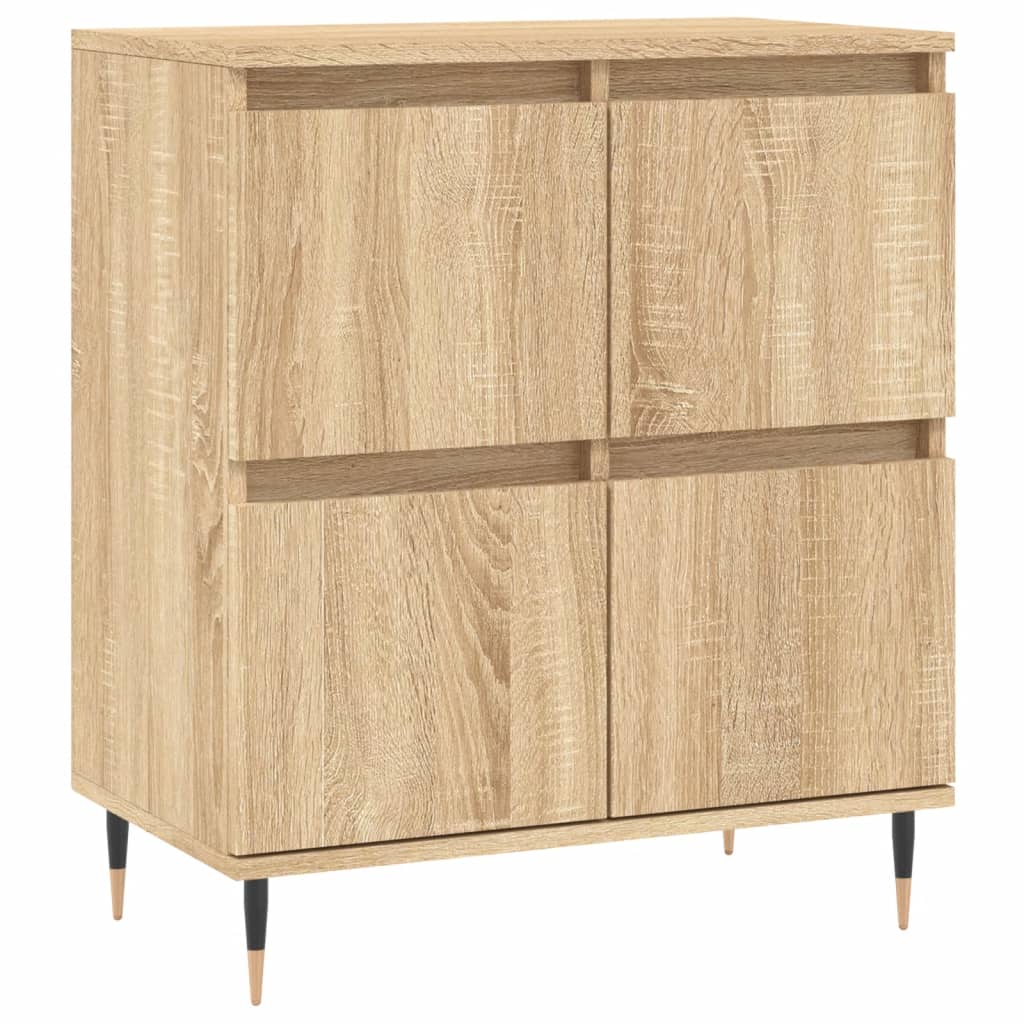 vidaXL Sideboard Sonoma Oak 60x35x70 cm Engineered Wood