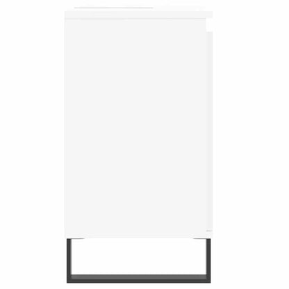 Bathroom Cabinet 58x33x60 cm Engineered Wood White