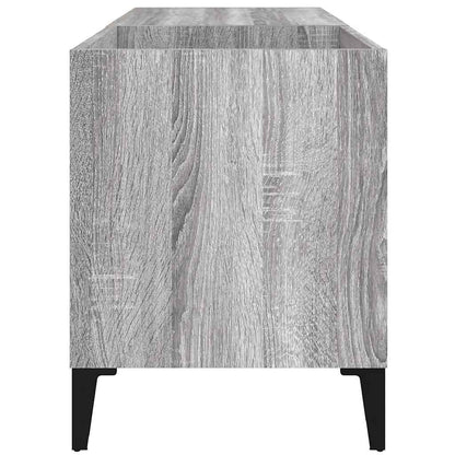 Record Cabinet 84,5x38x48 cm Engineered Wood Grey sonoma