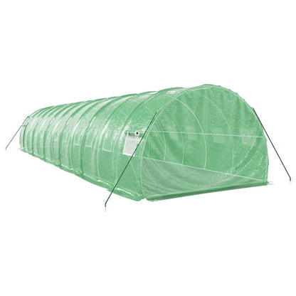 vidaXL Greenhouse with Steel Frame Green 36 m² 12x3x2 m 6
