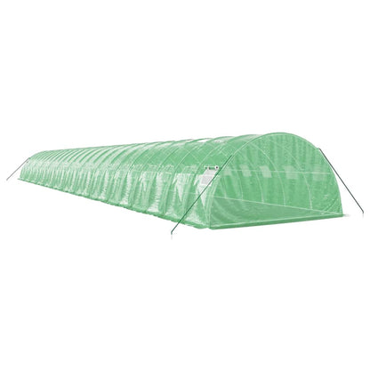vidaXL Greenhouse with Steel Frame Green 96 m² 24x4x2 m 6