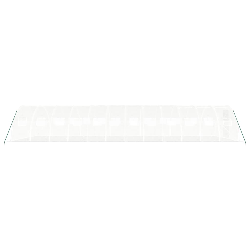 vidaXL Greenhouse with Steel Frame White 48 m² 12x4x2 m 5